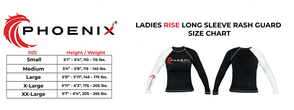 Ladies Phoenix Rash Guard | Phoenix Fight Gear
