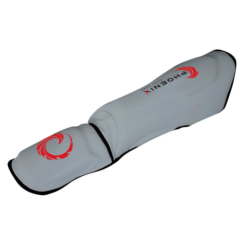Flight Shin Guards with Extra Padding - Grey