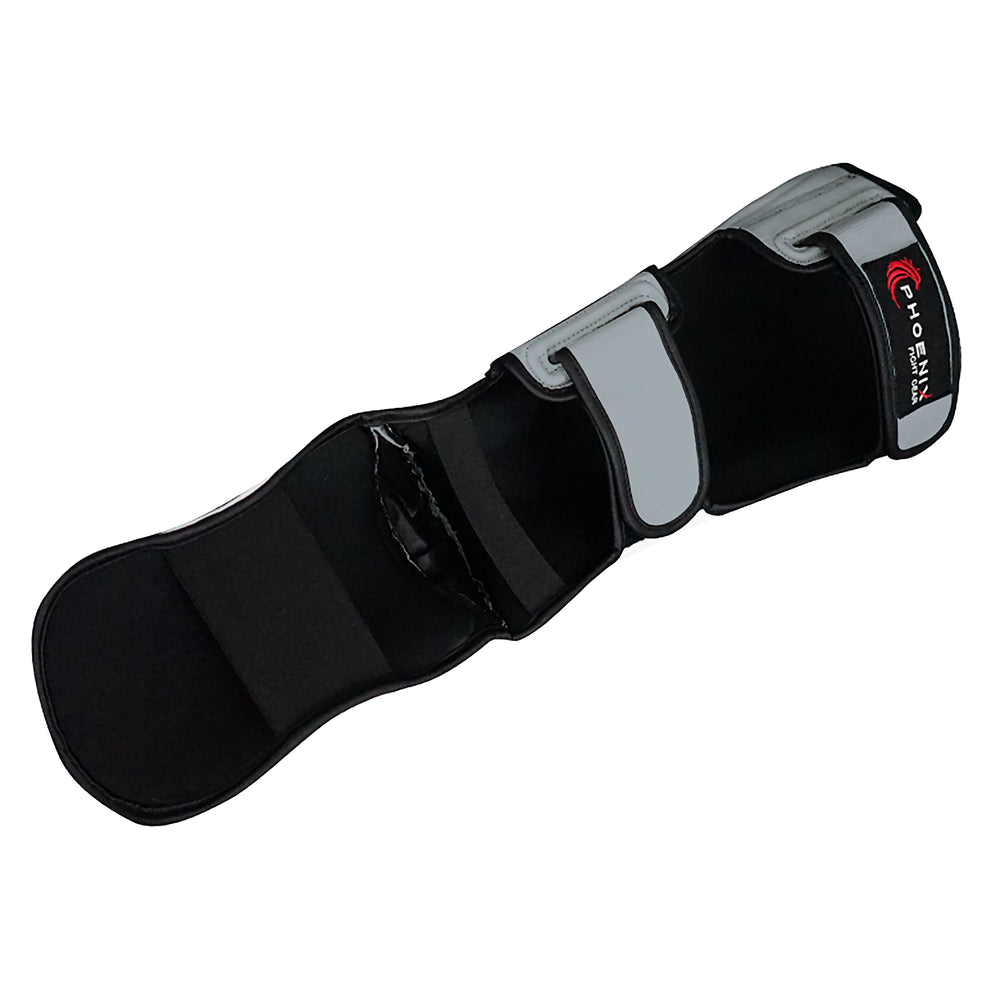Flight Shin Guards with Extra Padding - Grey