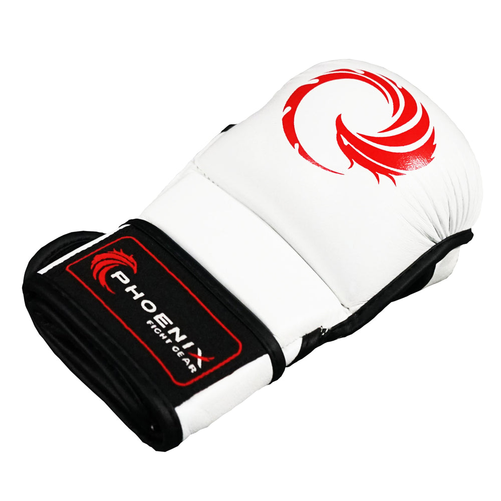 Flight MMA Training Gloves - White