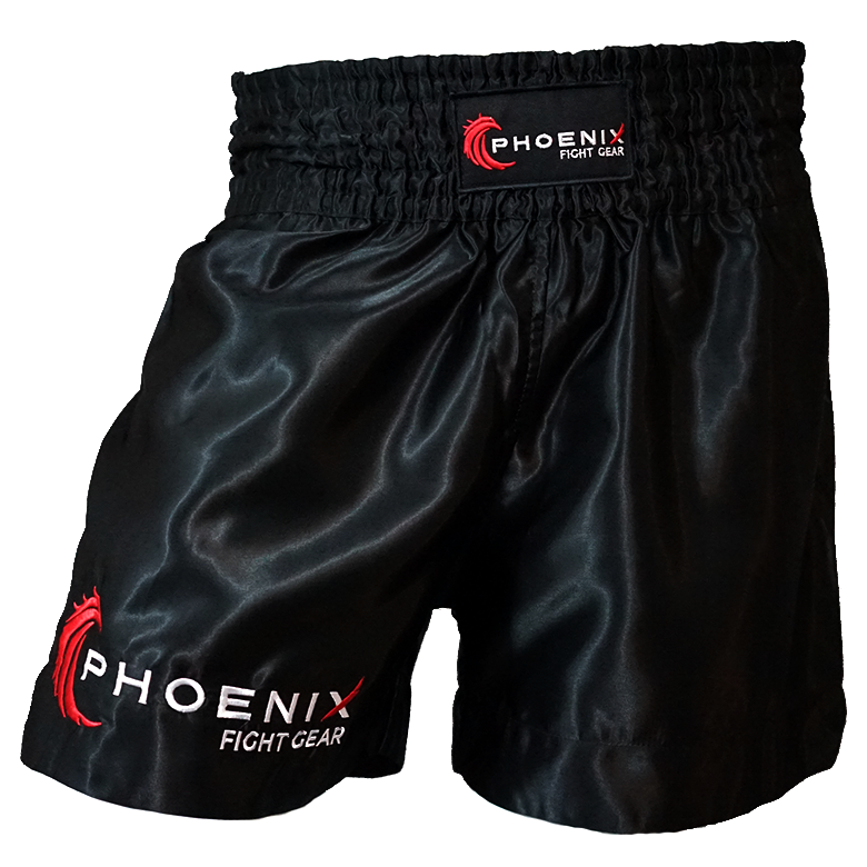 Men's Phoenix Logo Thai Short - Black