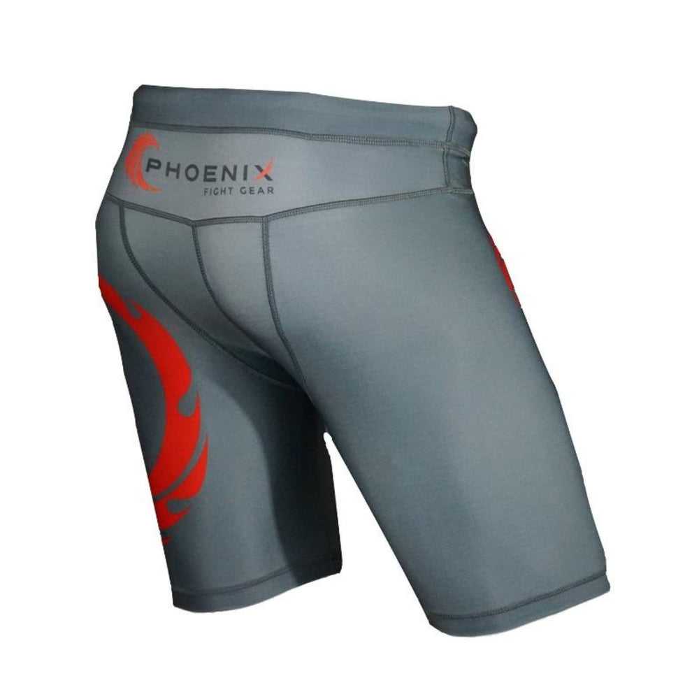 gray, vale tudo fight shorts, vale tudo short