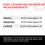 Kids Champion Headgear - Black