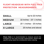 Flight Headgear with Full Face Protection