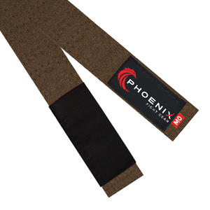 Brown Brazilian jiu-jitsu belt by Phoenix Fight Gear