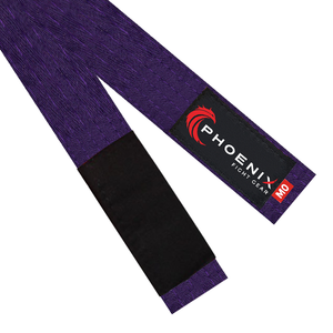 Purple Brazilian jiu-jitsu belt by Phoenix Fight Gear