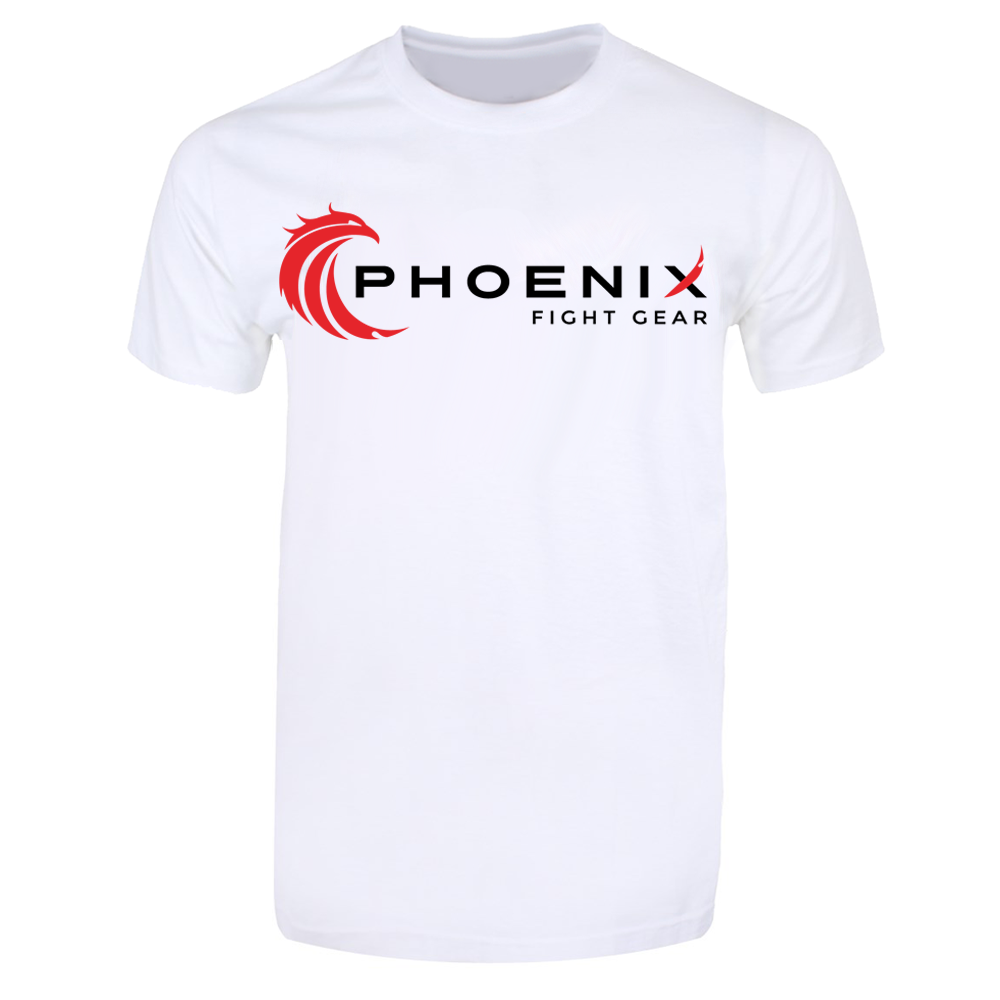 Phoenix Merch Men's Phoenix Logo Tee - White | Phoenix Fight Gear
